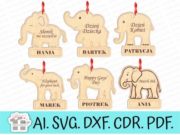 Medalla De Elefante De La Suerte Creativo Digital