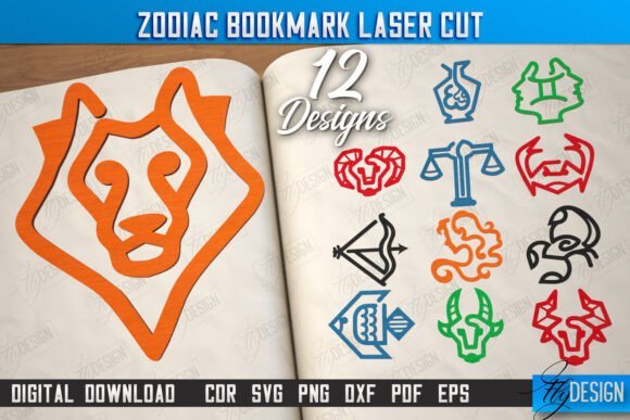 Paquete De Marcadores Del Zodiaco Creativo Digital