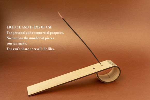 Porta Incienso Con Lima Flexible Creativo Digital