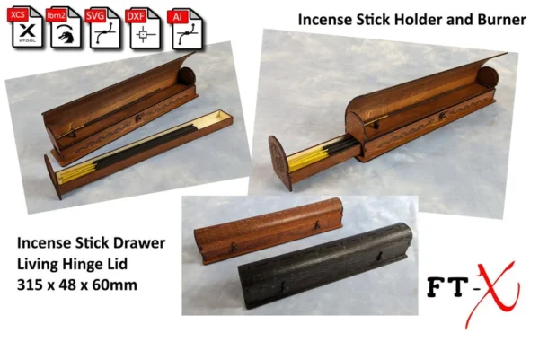 Soporte Y Quemador De Incienso Creativo Digital
