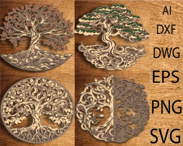 Arbol De La Vida Creativo Digital