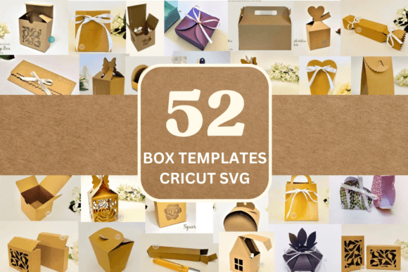 52 SVG Box Templates 84676193 Creativo Digital