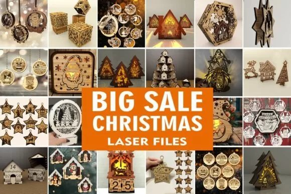 BIG SALE Christmas Laser 134489164 O0duam Creativo Digital