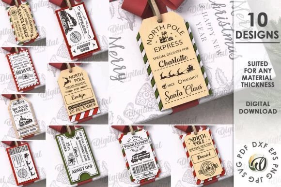 Christmas Gift Tags Bundle Laser Cut Graphics 128793498 1 1 580x387 1 Creativo Digital