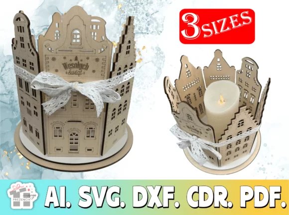 Christmas Lantern Decoration Laser Cut Laser Cutting 128612400 1 1 580x431 1 Creativo Digital