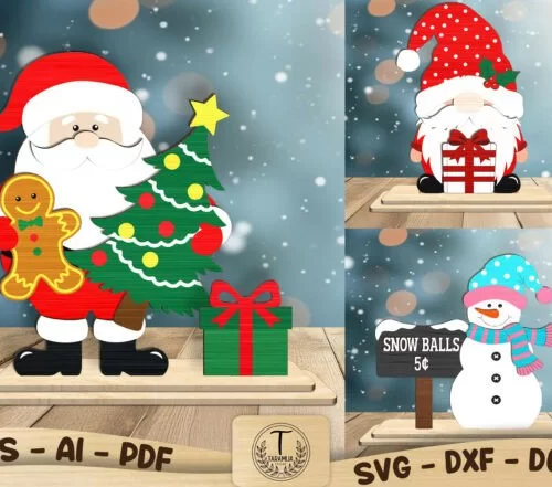 Christmas Layered SVG Bundle 134669771 65xssr Creativo Digital