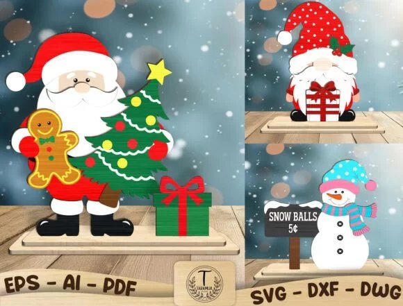 Christmas Layered SVG Bundle 134669771 65xssr Creativo Digital
