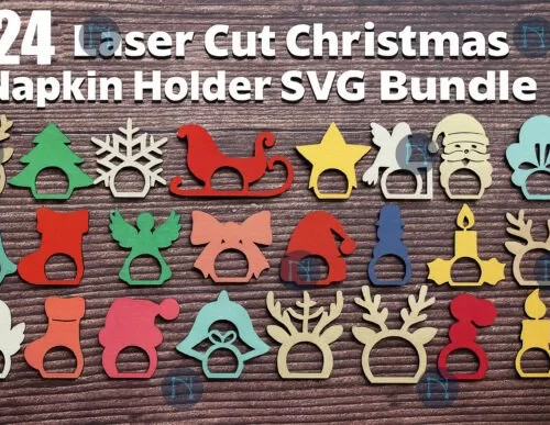 Christmas Napkin Holder SVG Bundle 134349814 4sb7rp Creativo Digital