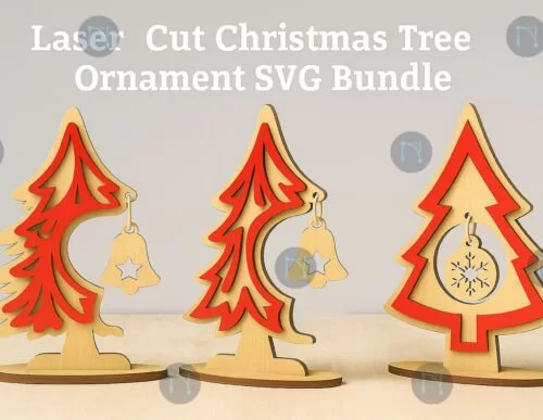 Christmas Tree Ornament SVG Bundle 134739091 Wbcift Creativo Digital
