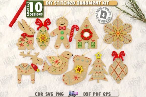 Lacing Christmas Tree Toys Laser Cut Set Laser Cutting 129015343 1 1 580x387 1 Creativo Digital