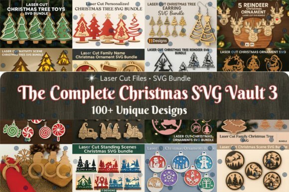 The Complete Christmas SVG Vault 135720257 Creativo Digital