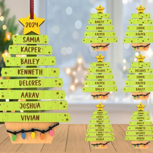 Adorno De Arbol De Navidad Personalizado Creativo Digital