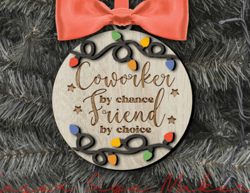 Adorno De Companero De Trabajo Creativo Digital