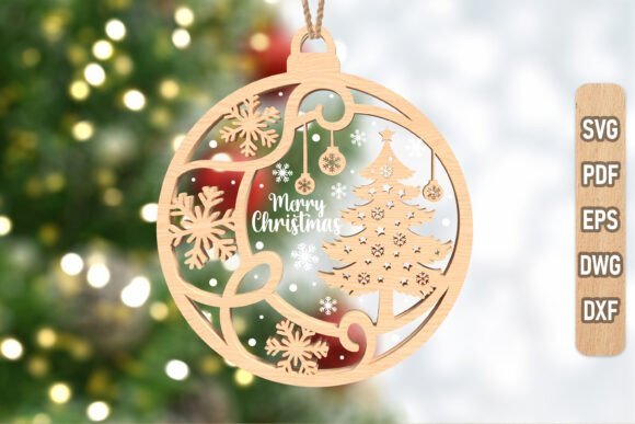 Adorno De Copo De Nieve Navideno Creativo Digital