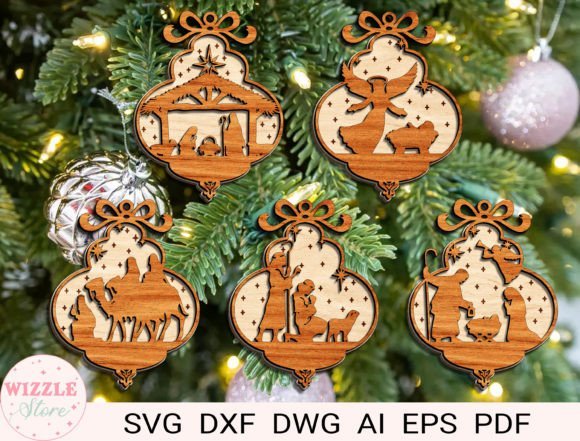 Adorno De Natividad Creativo Digital