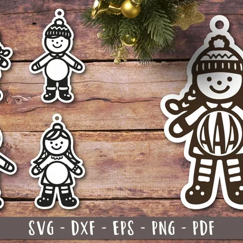 Adorno De Pan De Jengibre 2 Creativo Digital