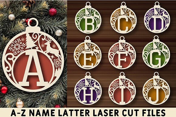 Adorno Navideno De La A A La Z Creativo Digital