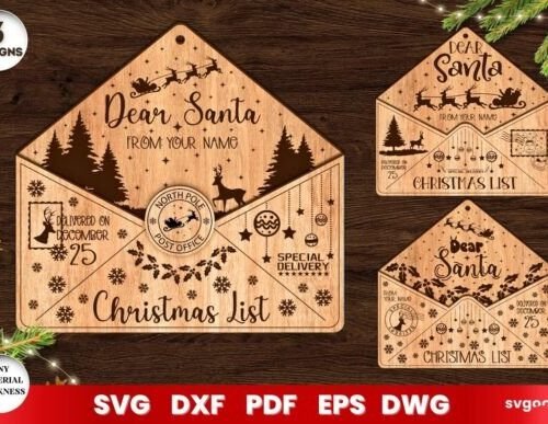 Sobres Para Cartas A Papa Noel Creativo Digital