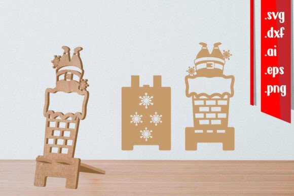 Soporte Para Telefono Navideno Creativo Digital