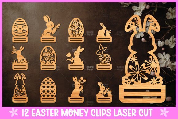 12 Clips Para Billetes De Pascua Creativo Digital