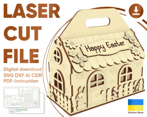 Caja De Dulces De Pascua Creativo Digital