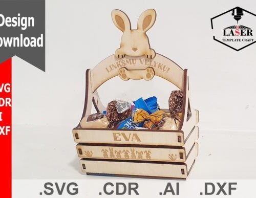 Cesta De Pascua 2 Creativo Digital