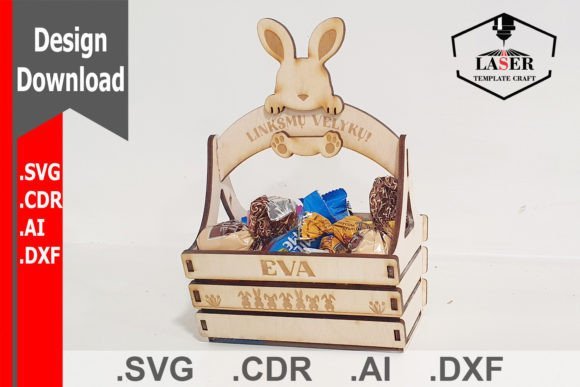 Cesta De Pascua 2 Creativo Digital