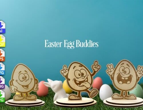 Companeros De Huevos De Pascua Creativo Digital