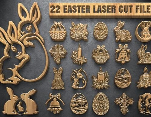 Conejito De Pascua Creativo Digital