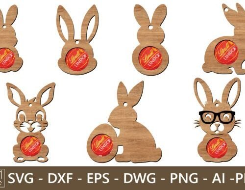 Disenos De Conejos De Pascua Creativo Digital