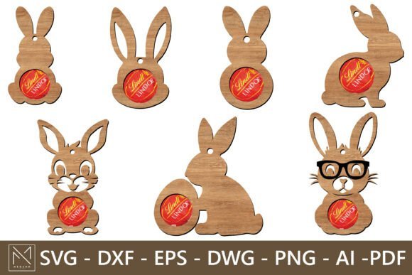 Disenos De Conejos De Pascua Creativo Digital