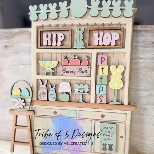 Estanteria De Pascua Creativo Digital