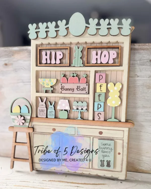 Estanteria De Pascua Creativo Digital