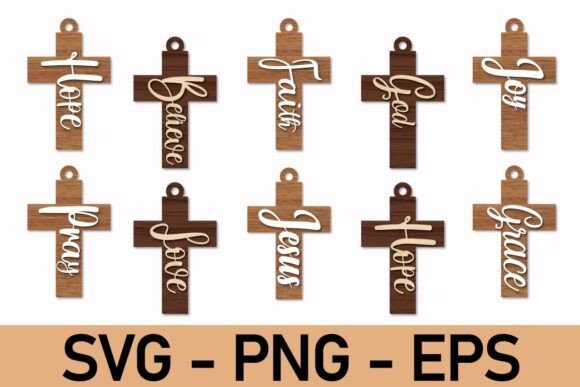 Diseno De Adorno De Cruz Religiosa Creativo Digital