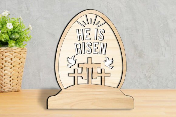 El Ha Resucitado Pascua Aves Cruz Creativo Digital