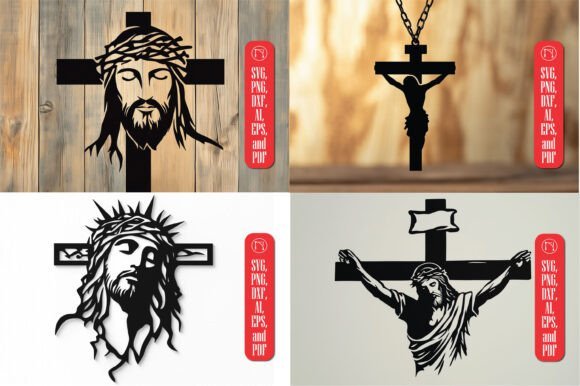 Paquete De Jesus Y La Cruz Creativo Digital