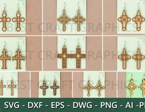 paquete-de-pendientes-de-cruz-de-esus-creativo-digital Paquete De Pendientes De Cruz De Esus Creativo Digital