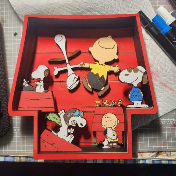 Arte 3d De Snoopy Creativo Digital