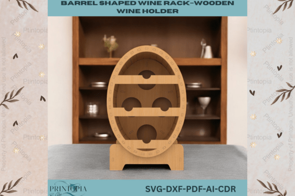 Barril De Vino Creativo Digital