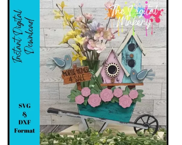 Casa Para Pajaros En Forma De Carro Creativo Digital