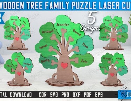 rompecabezas-de-arbol-genealogico-creativo-digital Rompecabezas De Arbol Genealogico Creativo Digital