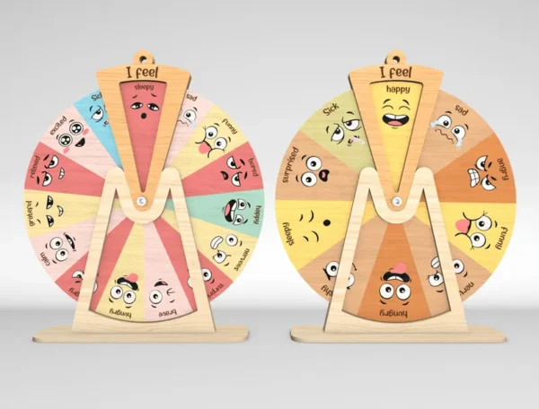 Rueda Emocional Con Base Creativo Digital
