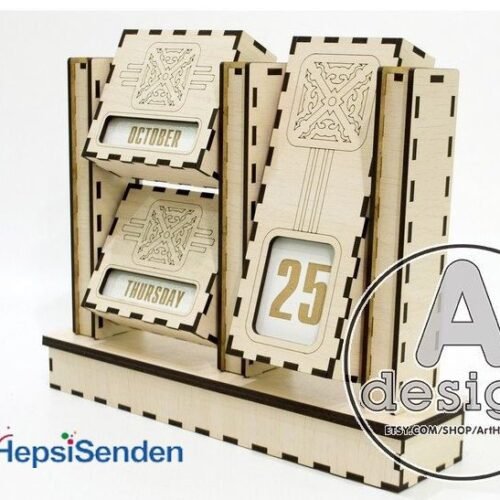 Soporte Calendario Perpetuo Creativo Digital