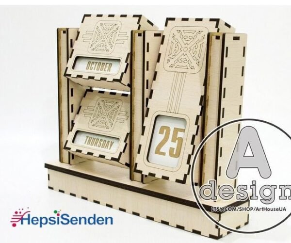 Soporte Calendario Perpetuo Creativo Digital