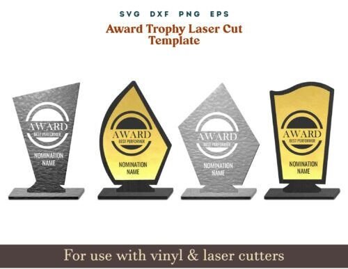 Trofeo De Premio Creativo Digital